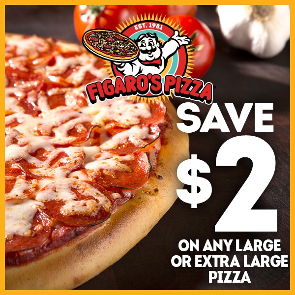 $2 off Lg or XL Pizza 